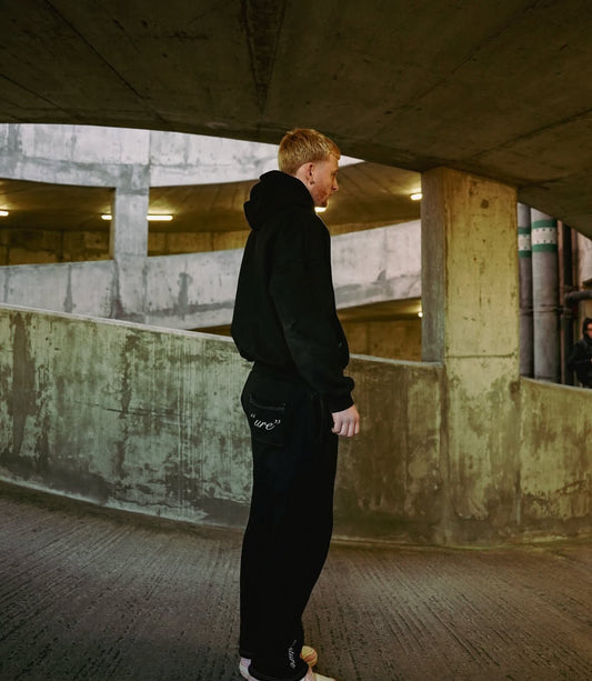 Black Mosture Premium Heavy Joggers